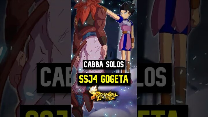 Can Cabba Actually beat SSJ4 Gogeta!? #dblegends #shorts