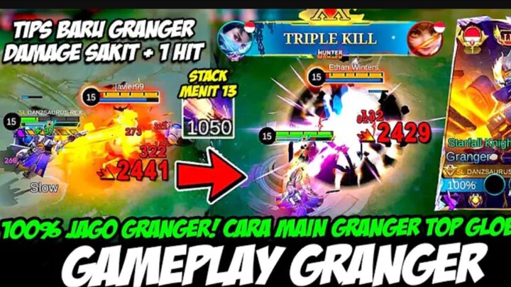 Tips Cara Bermain Hero Granger!!