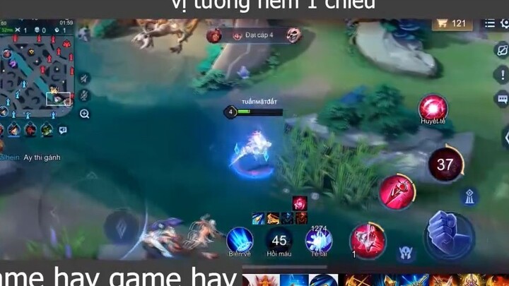 vị tướng ném 1 chiêu p1 #gamehaygamehay