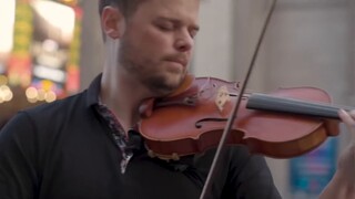 【One-Man Band】Violin Blast Street! Walk of Fame Plays Hot Single Dance Monkey