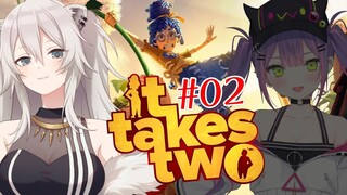 【It Takes Two】#02 トワ様とバチボコ協力プレイするぞい！【獅白ぼたん視点/ホロライブ】