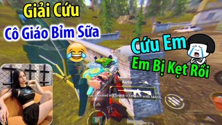 Giải Cứu "Cô Giáo Bỉm Sữa" Có Giọng Nói Vô Cùng "Kích Thích" | PUBG Mobile