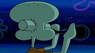 Squidward เล่นเครื่องบันทึก Spongebob ยิงด้วยหนังสติ๊ก และ Squidward เกือบสำลักตาย!