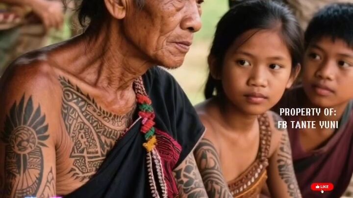 tradisi of mentawaii .. beautifull tato 🔥🔥