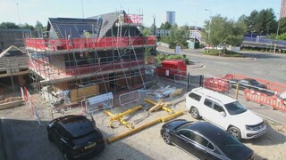 Z House Construction, Salford - Time-Lapse