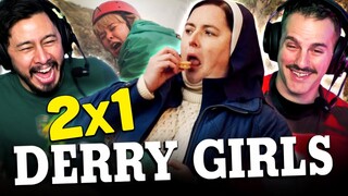 DERRY GIRLS 2x1 REACTION & REVIEW! | Netflix