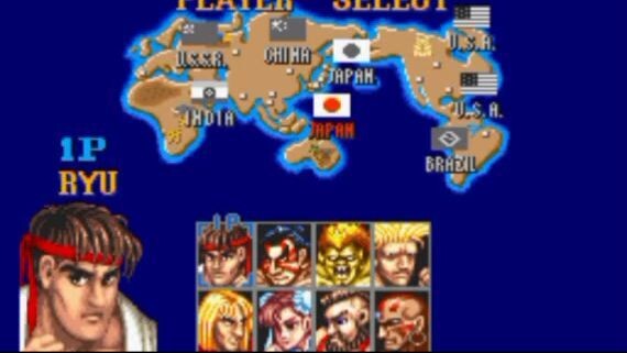 Street fighter gameplay