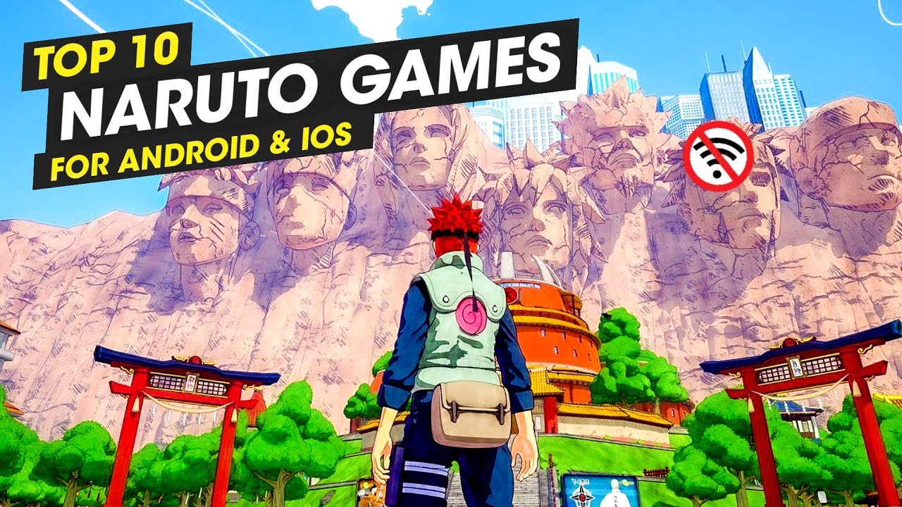 TOP 4 BEST NARUTO GAMES FOR ANDROID!! FREE🤯🔥!! - BiliBili