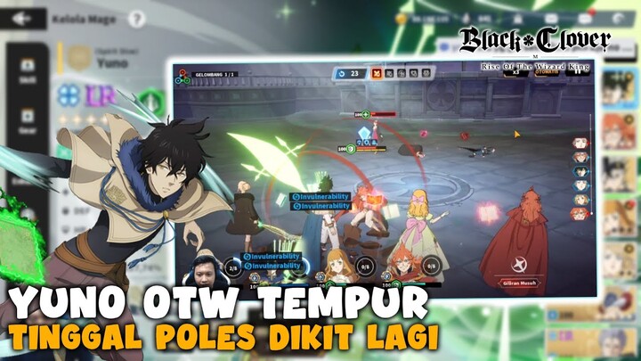 Akhirnya Dikit lagi Yuno Gua Siap Tempur  Black Clover Mobile