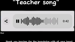 HAPPY TEACHERS DAY PO SA LAHAT NG GURO THIS SONG IS FOR YOU