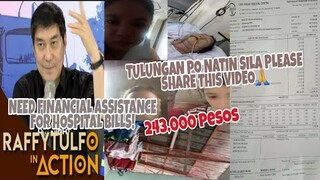 RAFFY TULFO IN ACTION | ARLINA MALICAT - KIDNEY FAILURE | NEED FINANCIAL ASSISTANCE|