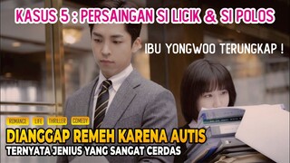 Anak Autis yang dianggap remeh, ternyata seorang jenius, Drama Korea Extraordinary Attorney Woo EP 5