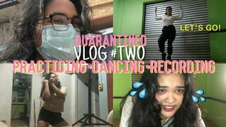 VLOG #2 ' HOW I RECORD MY DANCE COVER '