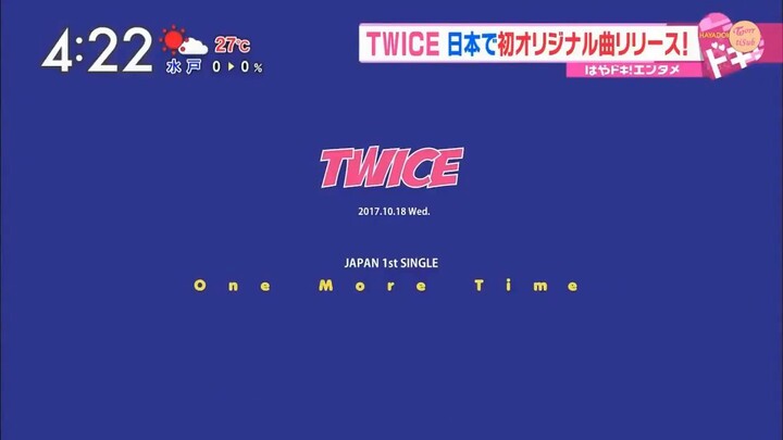170915 HAYADOKI TWICE