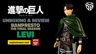 LEVI - Attack on Titan: The Final Season - Banpresto Figure  | Unboxing and Review