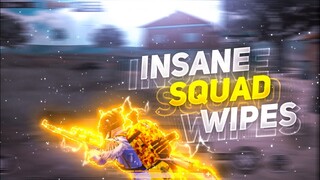 INSANE SQUAD WIPES ⚡ | CLUTCH MOMENT | PUBG MOBILE