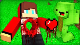 Maizen JJ gave his heart to Mikey - Sad Story in Minecraft