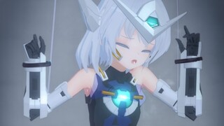 After being caught, the angel girl...