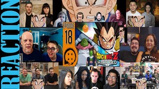 DragonBall Z Abridged: Episode 18 - TeamFourStar (TFS) REACTIONS MASHUP