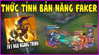 Khi Pro thức tỉnh bản năng Faker, 1v1 ngang trình noob - LMHT - LOL - Skin - Montage