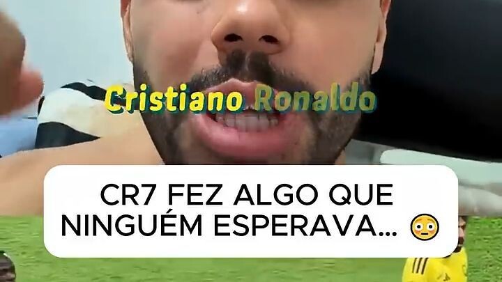 MANÉ PRECISOU LEMBRAR CR7 DE UMA COISA  #shorts