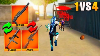 A CADA KILL EU TROCO DE ARMAS SOLO VS SQUAD!! FREE FIRE MOBILE