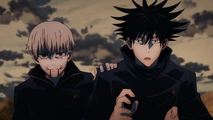 Inu-卷 was already ready to give up, but as soon as he saw Fushiguro’s “Yūryū” opening move, he spran
