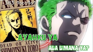 MISTERI AYAH ZORO!!!? dan CERITA JUJUR Oda terhadap YOUTUBER ONE PIECE!! (Serba Serbi SBS)