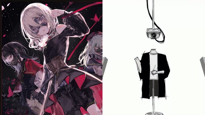 The tunes of the two songs are similar