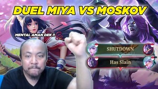 DUEL MIYA VS MOSKOV !! KU KIRA BY ONE TERNYATA BAWA KAWAN !! MATCH SENGIT !!!