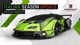 New Cars Coming - Italian Season Updates Patch Notes - Asphalt 9: Legends