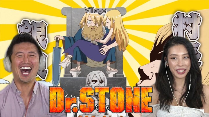 "CHIEF OF THE VILLAGE" | DR. STONE EPISODE 15 REACTION + REVIEW!!~