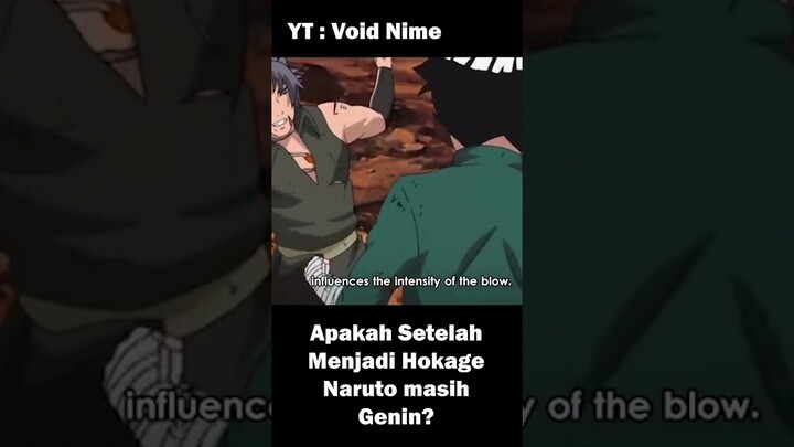 Apakah Naruto masih Genin ketika dirinya menjadi Hokage?