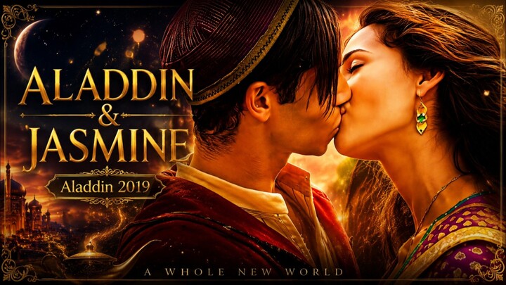 DARI MUSUH MENJADI CINTA.KISAH ROMANTIS ALADDIN & JASMINE YANG BIKIN IRI❤.[FMV 4K FHD] Aladdin 2019