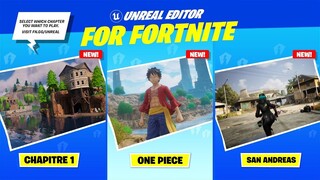 Voici le nouveau Fortnite.. (Map Chapitre 1, GTA, One Piece)