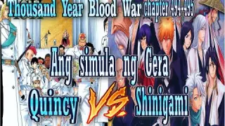 Quincy VS. Shinigami Ang Simula ng Gera Chapter 494  495