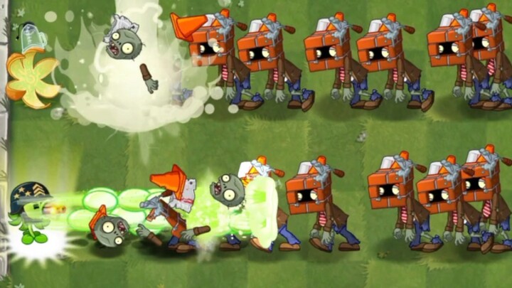 Đủ loại cây trồng cấp 200 VS cả hàng thây ma Matryoshka [PVZ2]