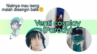 [Feneechan] Ngerjain abang sambil cosplay Venti( ͡°_ʖ ͡°)