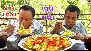 Thử thách " Cảm Giác Mạnh - Hải Sản Xào Đ.i.ịa N.g.u.ụ.c | ATĐQ