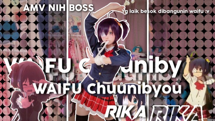 waifu Chuunibyou nih :v tebak ayang siapa? ayang gweh