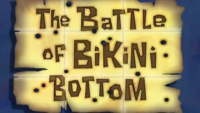 Spongebob-The Battle Of Bikini Bottom