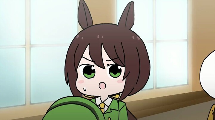 [ Uma Musume: Pretty Derby 4-frame animation] Miss Shunkawa wants to hide the reality