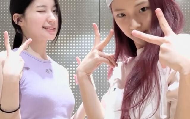 【babymonster】0922ins更新 Ruka&Asa舞蹈挑战！