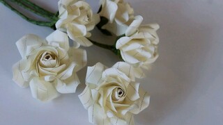 rose origami paper flower origami tutorial