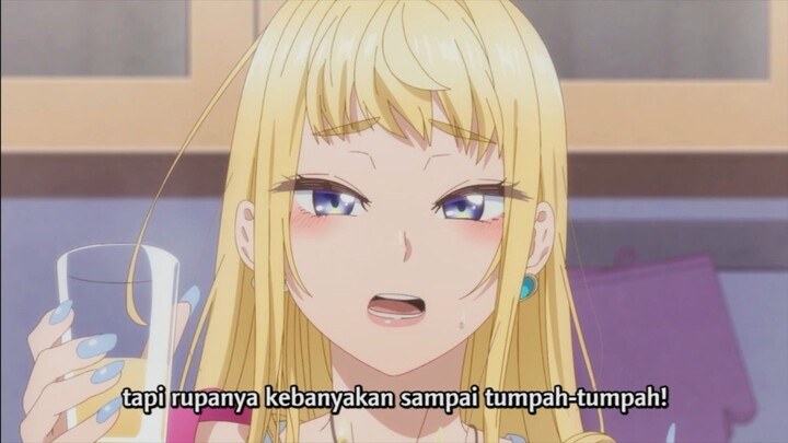 gara" ketumpahan jadi ketagihan | anime: dosanko gal wa namara menkoi