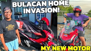 MY NEW MOTOR! Vlogger Home Invasion In Bulacan (BecomingFilipino Travel)