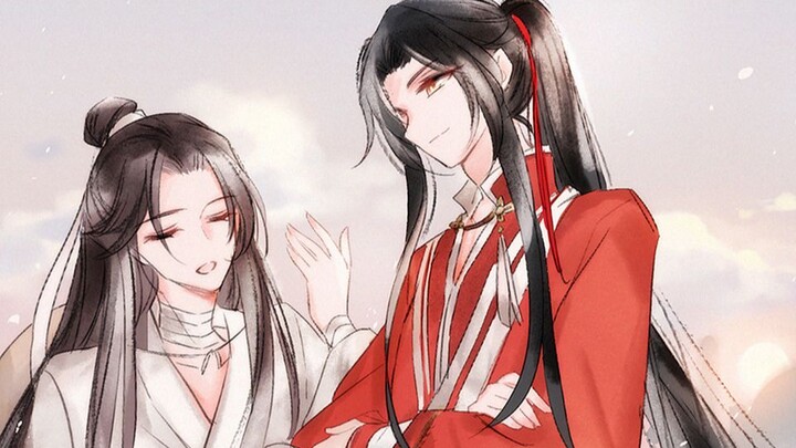 After watching the ninth episode of Tian Guan, I painted a picture of pity~