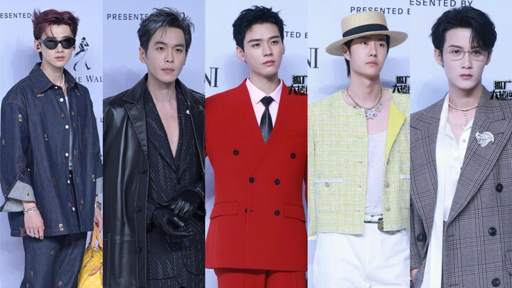 ในที่สุดก็ไม่ใช่สูทธุรกิจแบบเดียวกันหมด บนพรมแดงเหล่าดาราชายเริ่มแข่งกันแล้ว!