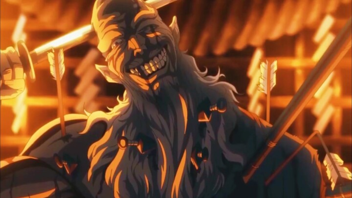 الرجل العجوز مغطى بالكامل بسيوف وسكاكين، لأنه يُعتبر شخصًا خارقًا لا يمكن قتله!