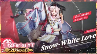 ENMUSUBI NEW  SKIN , Rare Skin : Snow White Love | Onmyoji Arena